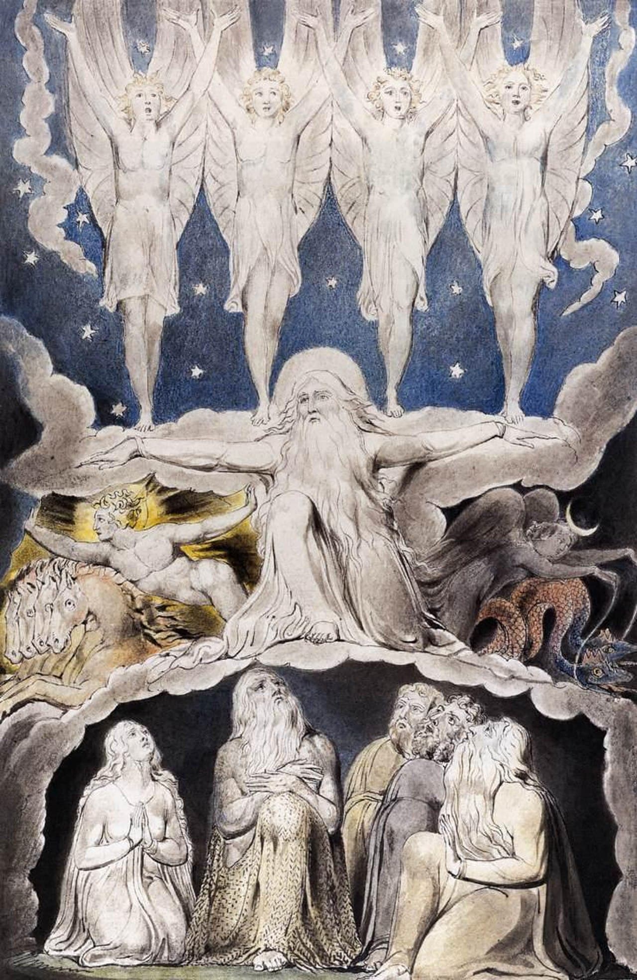 Cuando las estrellas del alba cantaban a coro — William Blake